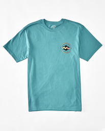 6 Rotor Diamond - T-Shirt for Men Green ABYZT01950 Billabong