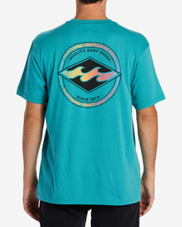 2 Rotor Diamond - T-Shirt for Men Green ABYZT01950 Billabong