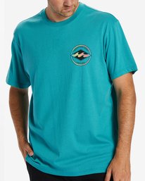 4 Rotor Diamond - T-Shirt for Men Green ABYZT01950 Billabong