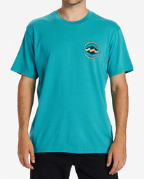 0 Rotor Diamond - T-Shirt for Men Green ABYZT01950 Billabong