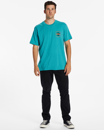1 Rotor Diamond - T-Shirt for Men Green ABYZT01950 Billabong