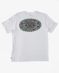 7 Crayon Wave - T-Shirt for Men White ABYZT02195 Billabong