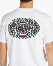 6 Crayon Wave - T-Shirt for Men White ABYZT02195 Billabong