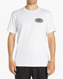 1 Crayon Wave - T-Shirt for Men White ABYZT02195 Billabong