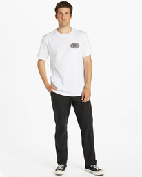 2 Crayon Wave - T-Shirt for Men White ABYZT02195 Billabong