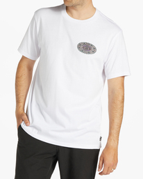 4 Crayon Wave - T-Shirt for Men White ABYZT02195 Billabong