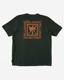 6 Tropics - Taschen-T-Shirt für Männer Grün ABYZT02204 Billabong
