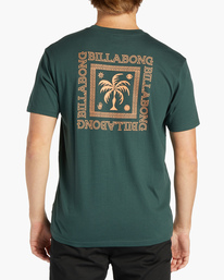 2 Tropics - Taschen-T-Shirt für Männer Grün ABYZT02204 Billabong
