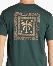 5 Tropics - Taschen-T-Shirt für Männer Grün ABYZT02204 Billabong