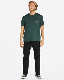 1 Tropics - Taschen-T-Shirt für Männer Grün ABYZT02204 Billabong