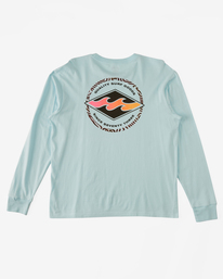 6 Rotor Diamond - Long Sleeve T-Shirt for Men Blue ABYZT02207 Billabong