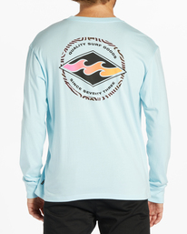 2 Rotor Diamond - Long Sleeve T-Shirt for Men Blue ABYZT02207 Billabong