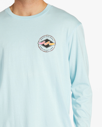 5 Rotor Diamond - Long Sleeve T-Shirt for Men Blue ABYZT02207 Billabong