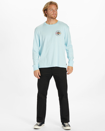 1 Rotor Diamond - Long Sleeve T-Shirt for Men Blue ABYZT02207 Billabong