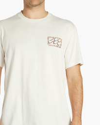 5 Traces - T-Shirt for Men White ABYZT02229 Billabong
