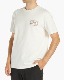 3 Traces - T-Shirt for Men White ABYZT02229 Billabong