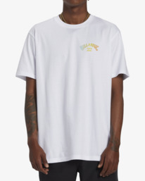 0 Arch Fill - T-Shirt for Men White ABYZT02256 Billabong