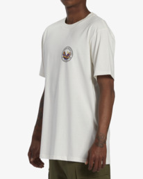 3 Rockies - Camiseta para Hombre Blanco ABYZT02300 Billabong