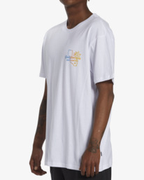 3 Handkie CA - T-Shirt for Men White ABYZT02364 Billabong