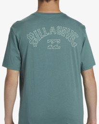 4 Arch Fill - Short Sleeve T-Shirt for Men Blue ABYZT02386 Billabong