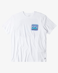 8 Crayon Wave - T-Shirt à manches courtes pour Homme Blanc ABYZT02387 Billabong