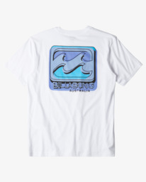 7 Crayon Wave - Short Sleeve T-Shirt for Men Branco ABYZT02387 Billabong