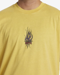 5 Dagger - Camiseta de manga corta para Hombre Amarillo ABYZT02465 Billabong