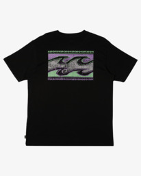 5 Crayon Wave - Camiseta de manga corta para Hombre Negro ABYZT02527 Billabong