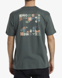 2 Crayon Wave - T-Shirt für Männer Schwarz ABYZT02527 Billabong