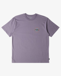 6 Rotor Diamond - Short Sleeve T-shirt for Men Purple ABYZT02533 Billabong