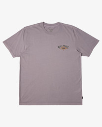 6 Arch Wash - Short Sleeve T-shirt for Men Purple ABYZT02544 Billabong