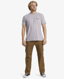 1 Arch Wash - T-shirt de manga curta para Homem Roxo ABYZT02544 Billabong