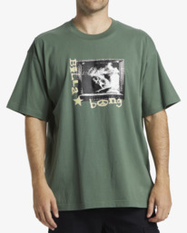 0 Tv - Short Sleeve T-shirt for Men Green ABYZT02549 Billabong