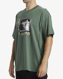 3 Tv - Short Sleeve T-shirt for Men Green ABYZT02549 Billabong