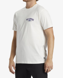 3 Adventure Division Arch - Camiseta de manga corta para Hombre Blanco ABYZT02564 Billabong