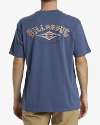 2 Adventure Division Arch - T-shirt de manga curta para Homem Azul ABYZT02564 Billabong