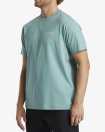 3 Range - Short Sleeve T-shirt for Men Blue ABYZT02565 Billabong