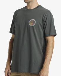 4 Rockies - Camiseta de manga corta para Hombre Negro ABYZT02566 Billabong