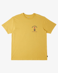 6 Mezcal - Short Sleeve T-shirt for Men Yellow ABYZT02567 Billabong