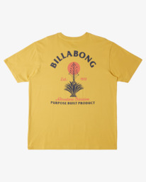 5 Mezcal - Short Sleeve T-shirt for Men Yellow ABYZT02567 Billabong