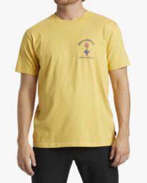 0 Mezcal - T-Shirt à manches courtes pour Homme Jaune ABYZT02567 Billabong