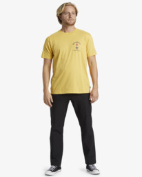 1 Mezcal - T-shirt de manga curta para Homem Amarelo ABYZT02567 Billabong