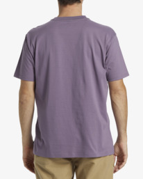 2 Topography - Short Sleeve T-shirt for Men Purple ABYZT02569 Billabong