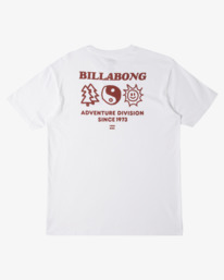 5 Balance - Short Sleeve T-shirt for Men White ABYZT02571 Billabong