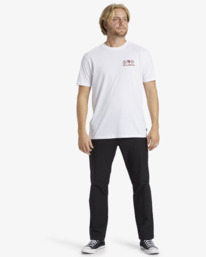 1 Balance - T-Shirt à manches courtes pour Homme Blanc ABYZT02571 Billabong