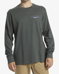 0 Adventure Division Arch - Long Sleeve T-shirt for Men Black ABYZT02573 Billabong