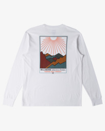 5 Sundown - Long Sleeve T-shirt for Men White ABYZT02576 Billabong