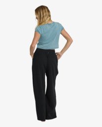 2 Follow Me - Pantalones el&aacute;sticos para mujer Azul BL000175 Billabong