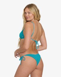 5 Summer Hi Tanga - Superknappes Bikiniunterteil f&uuml;r Frauen Grau BL000277 Billabong
