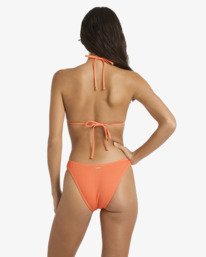 0 Summer Hi Hike - Braguita de bikini alta en la cadera para mujer Beige BL000281 Billabong